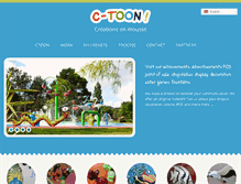 Tablet Screenshot of c-toon.fr